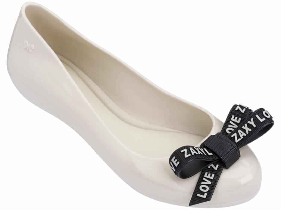 Zaxy béžové baleríny Pop Magic Fem Beige/Black