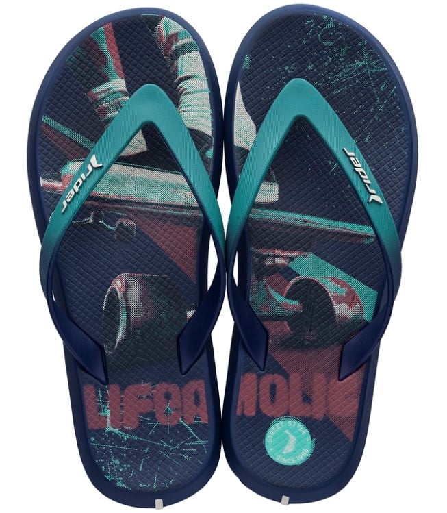 Rider modré pánské žabky R1 Energy Plus Ii A Blue/ Blue