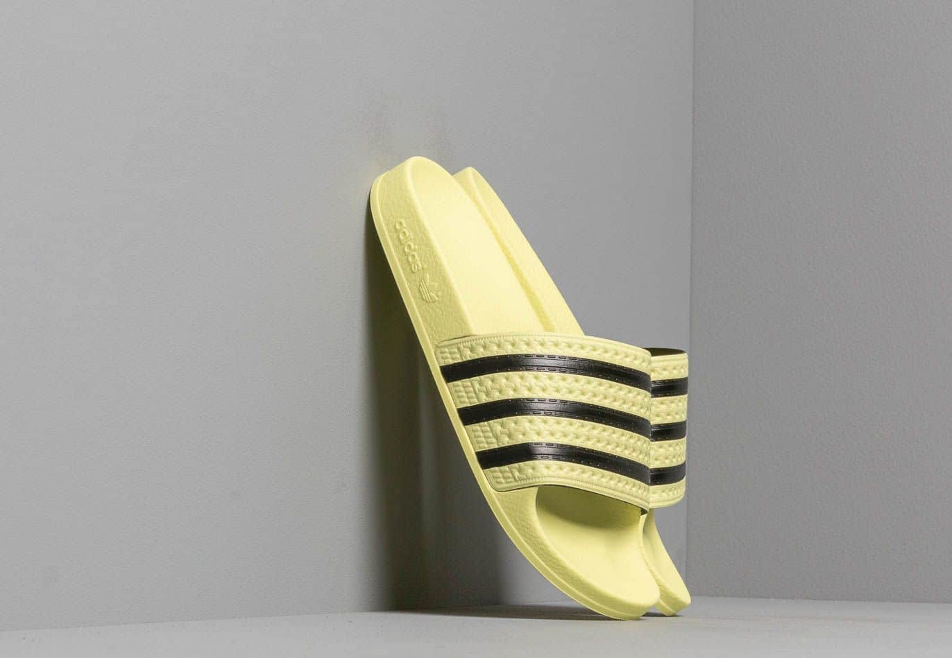adidas Adilette W Ice Yellow/ Ice Yellow/ Core Black