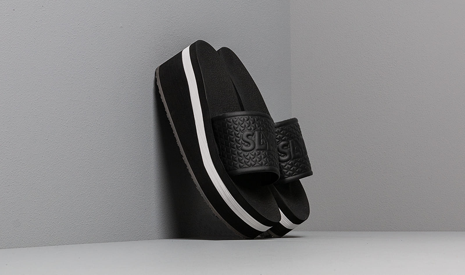 Slydes Racer Sliders Black/ White