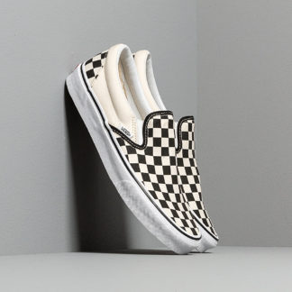 Vans Classic Slip-On Black & White Checkerboard/ White