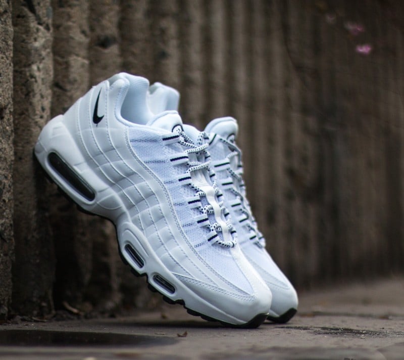 Nike Air Max '95 White/ Black-Black