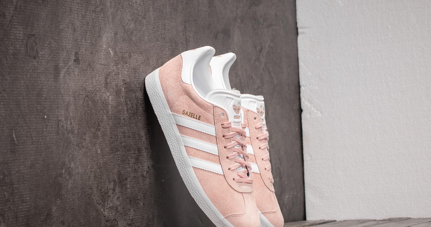 adidas Gazelle Vappnk/ White/ Gold Metalic
