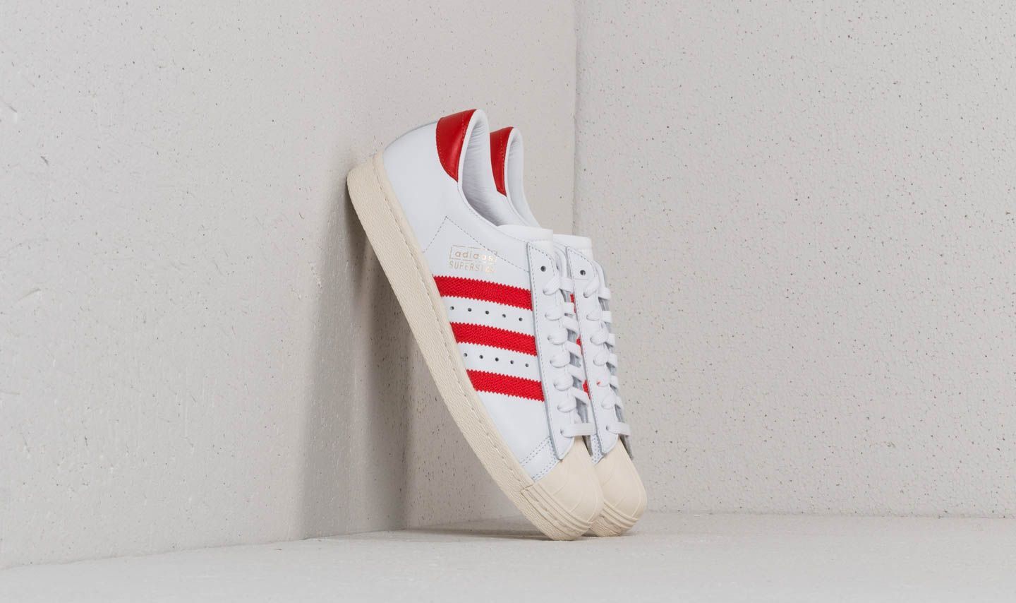 adidas Superstar OG Ftw White/ Core Red/ Off White