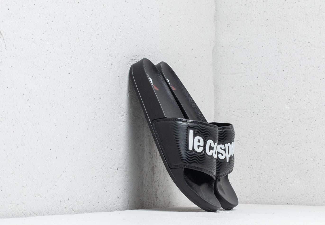 Le Coq Sportif Slide Sport Black