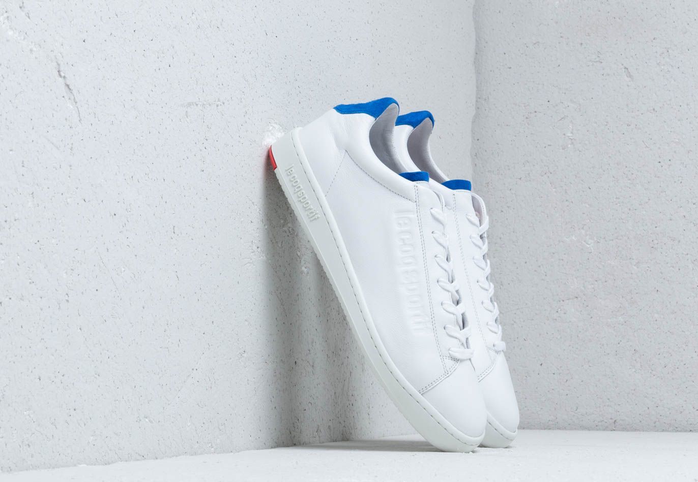 le coq sportif Blazon Optical White/ Cobalt