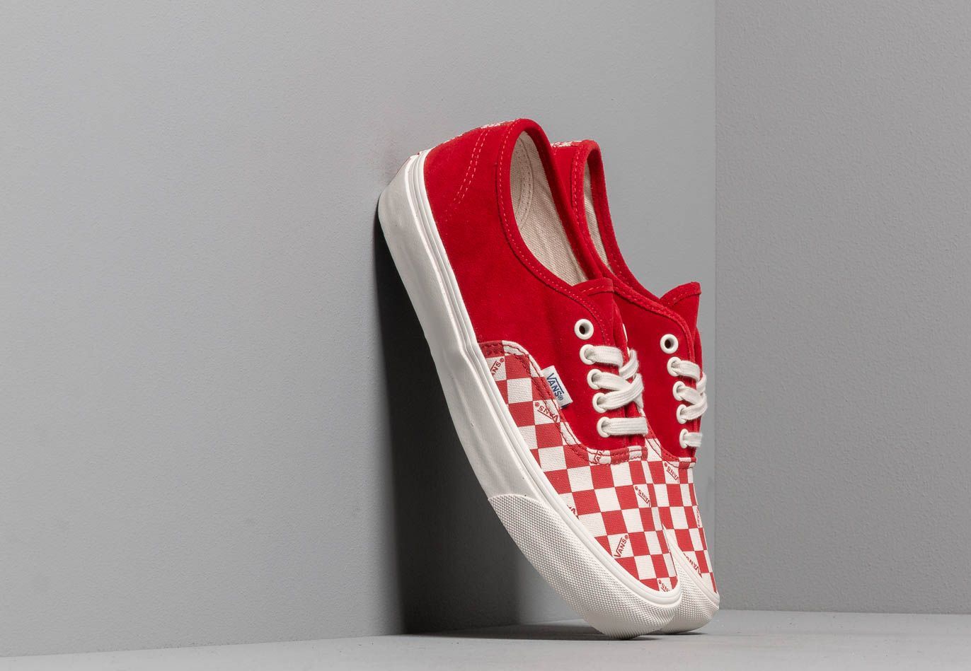 Vans OG Authentic LX (Suede/ Canvas) Racing Red