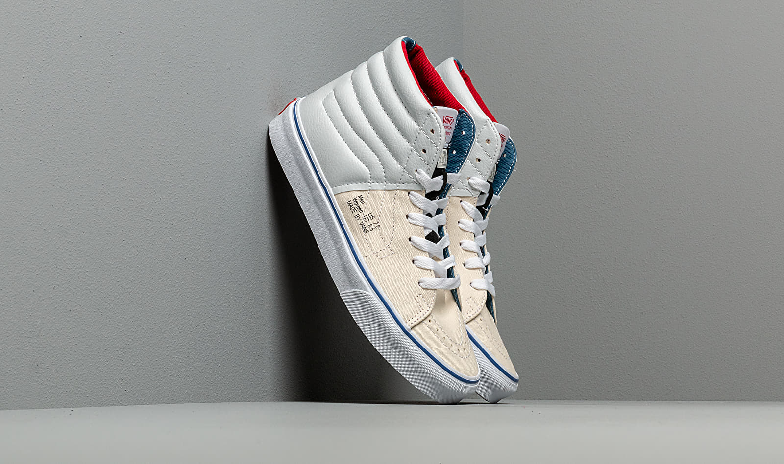 Vans SK8-Hi (Outside In) Natural/ Stv