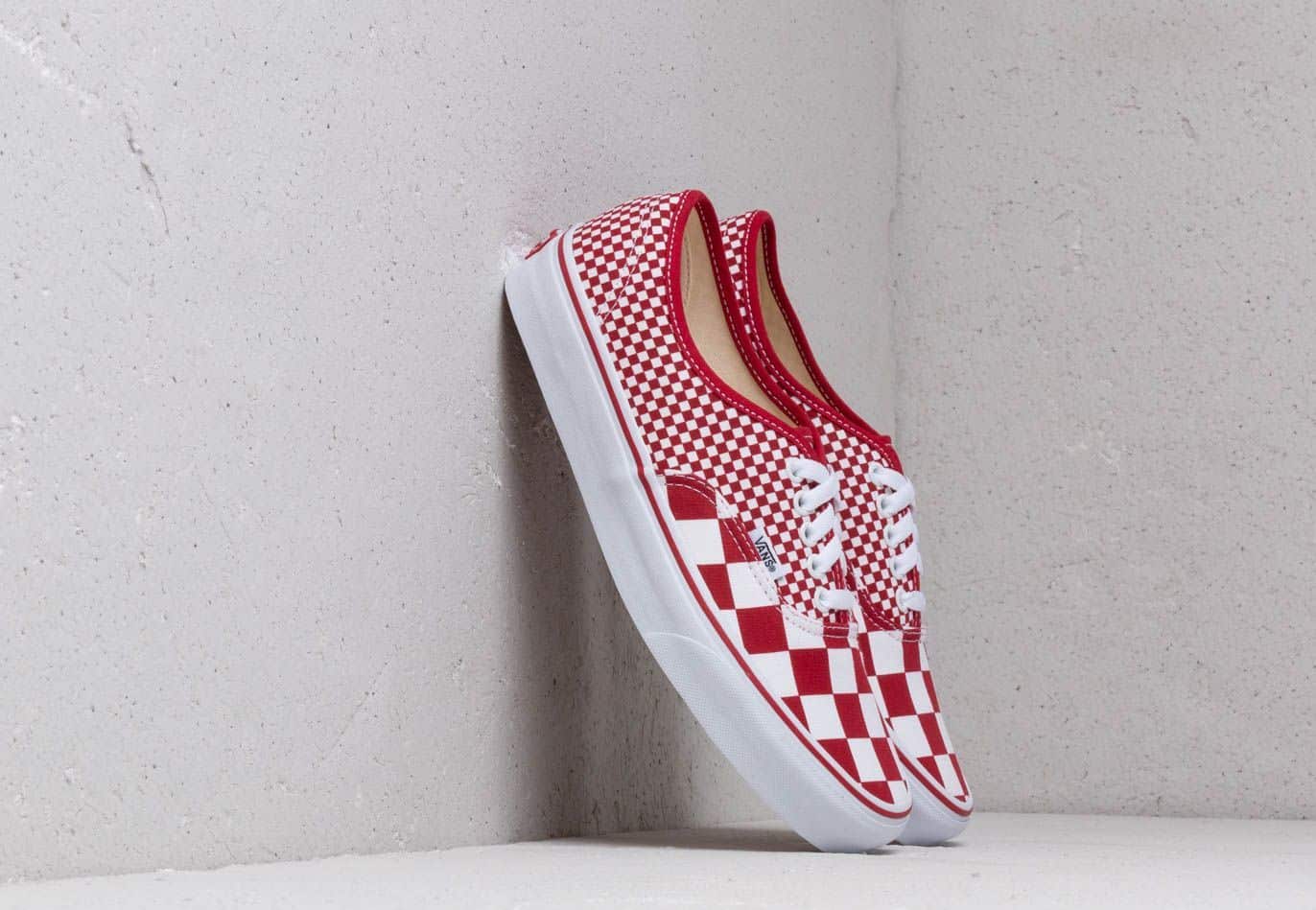 Vans Authentic (Mix Checker) Chili Pepper