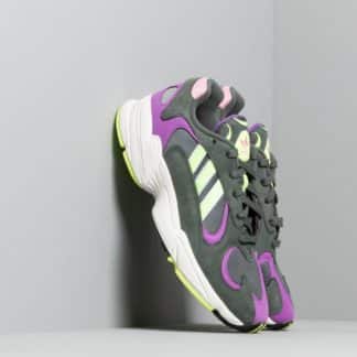 adidas Yung-1 Legend Ivy/ Hi-Res Yellow/ Active Purple