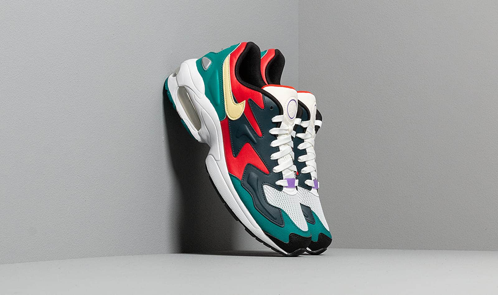 Nike Air Max 2 Light SP Habanero Red/Armory Navy-Radiant Emerald
