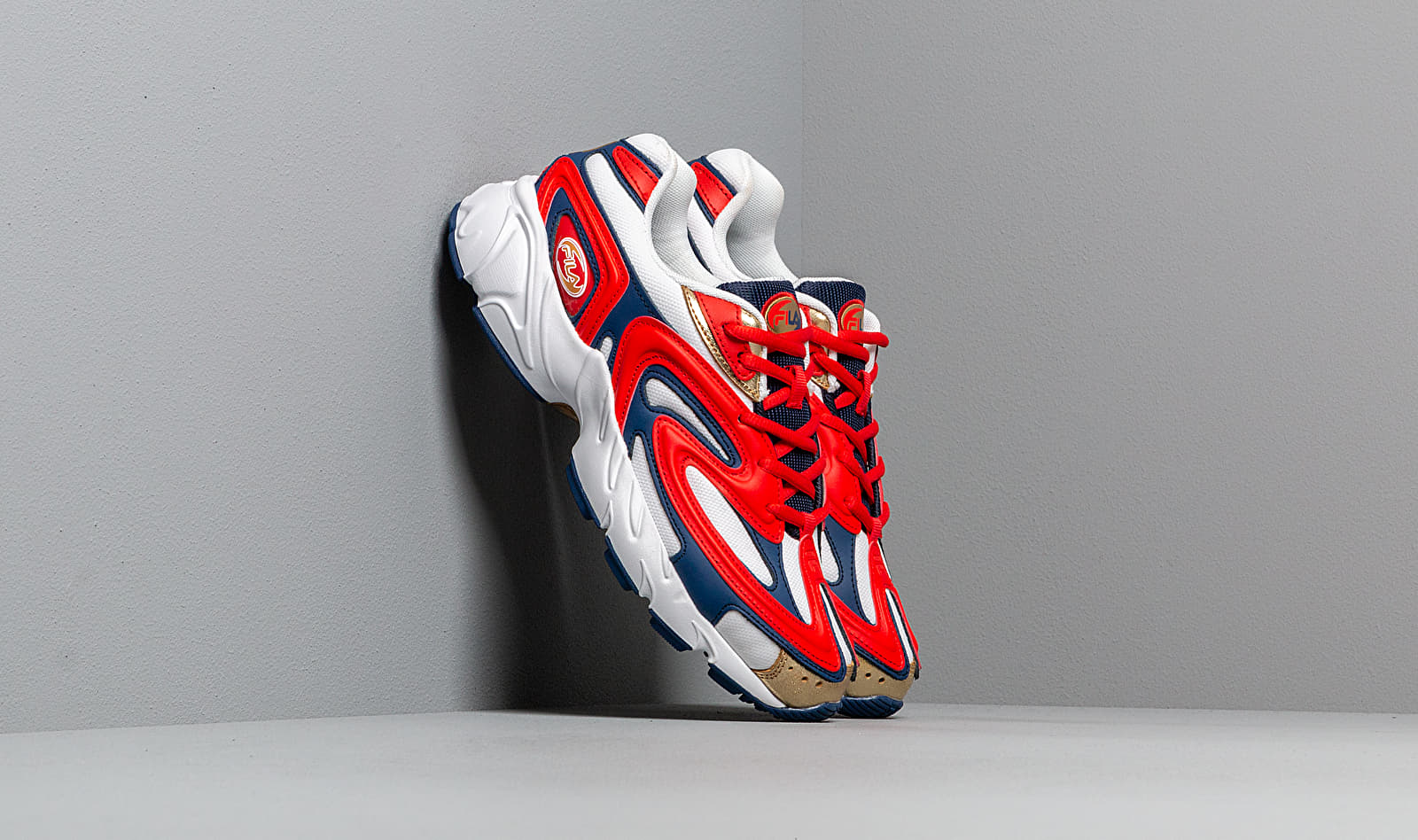 FILA Creator Fiery Red/ White/ Estate Blue