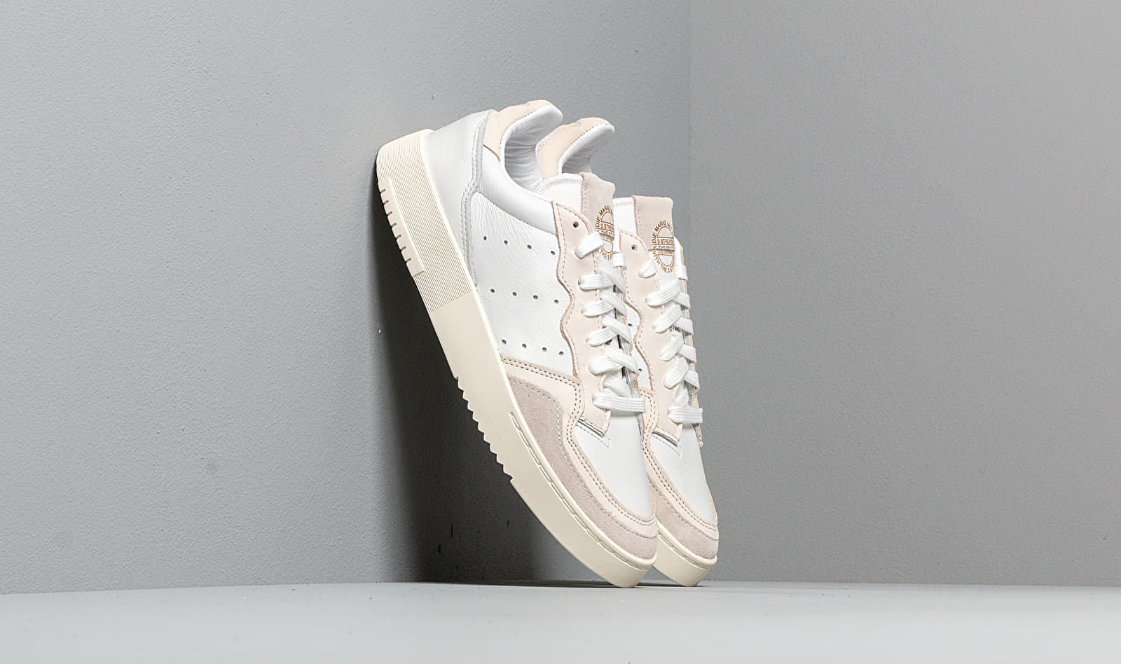 adidas Supercourt Crystal White/ Core White/ Off White