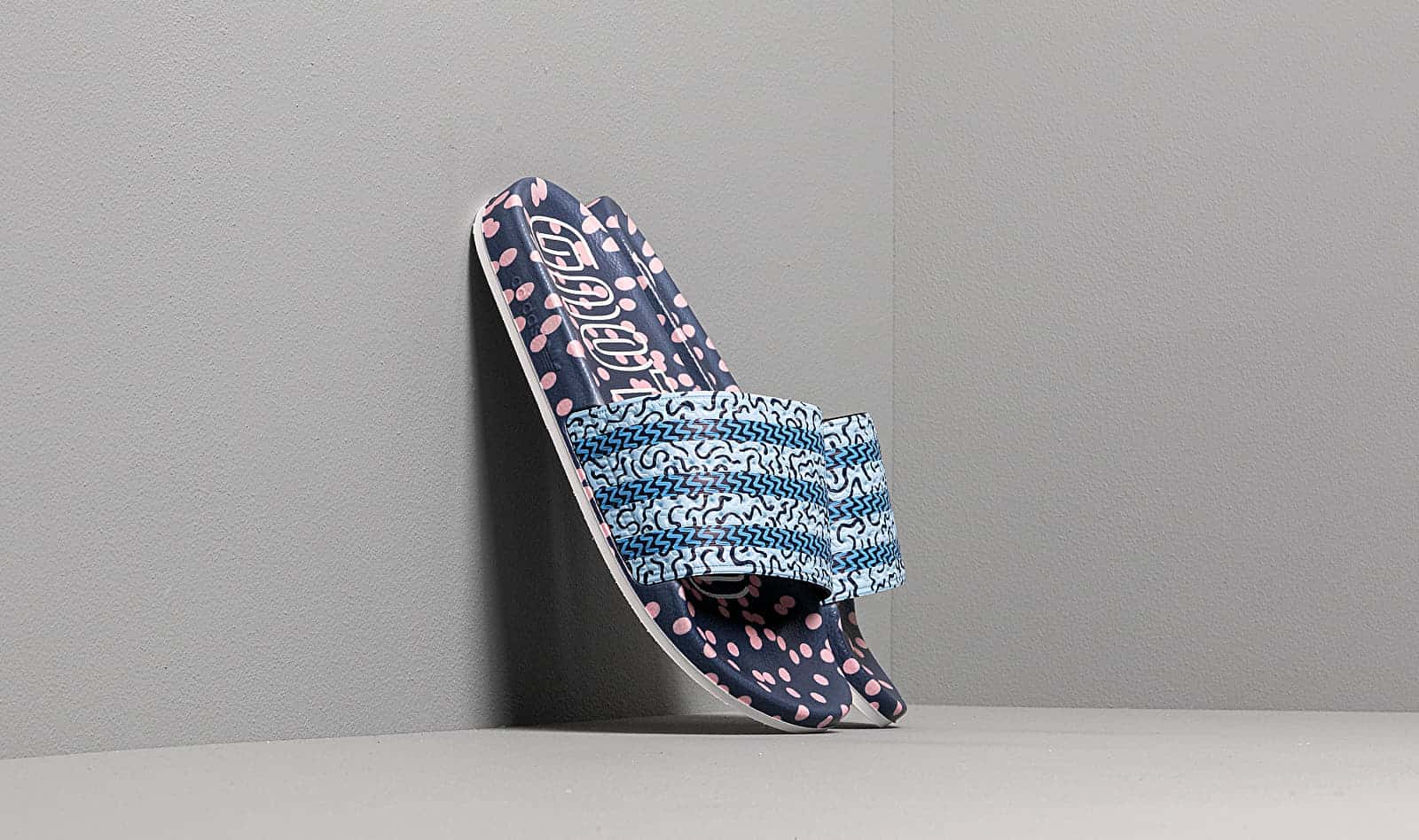 adidas Adilette W Collegiate Navy/ Glow Blue/ Real Blue