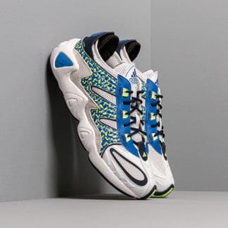 adidas FYW S-97 Crystal White/ Blue/ Hi-Res Yellow