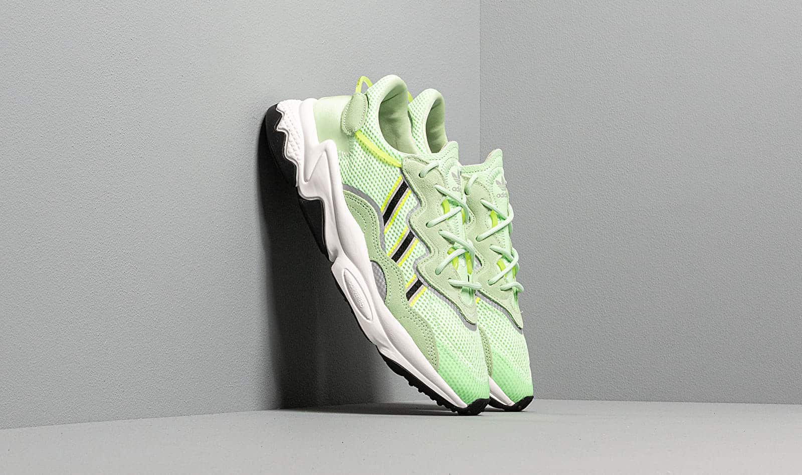 adidas Ozweego Glow Green/ Core Black/ Solar Yellow