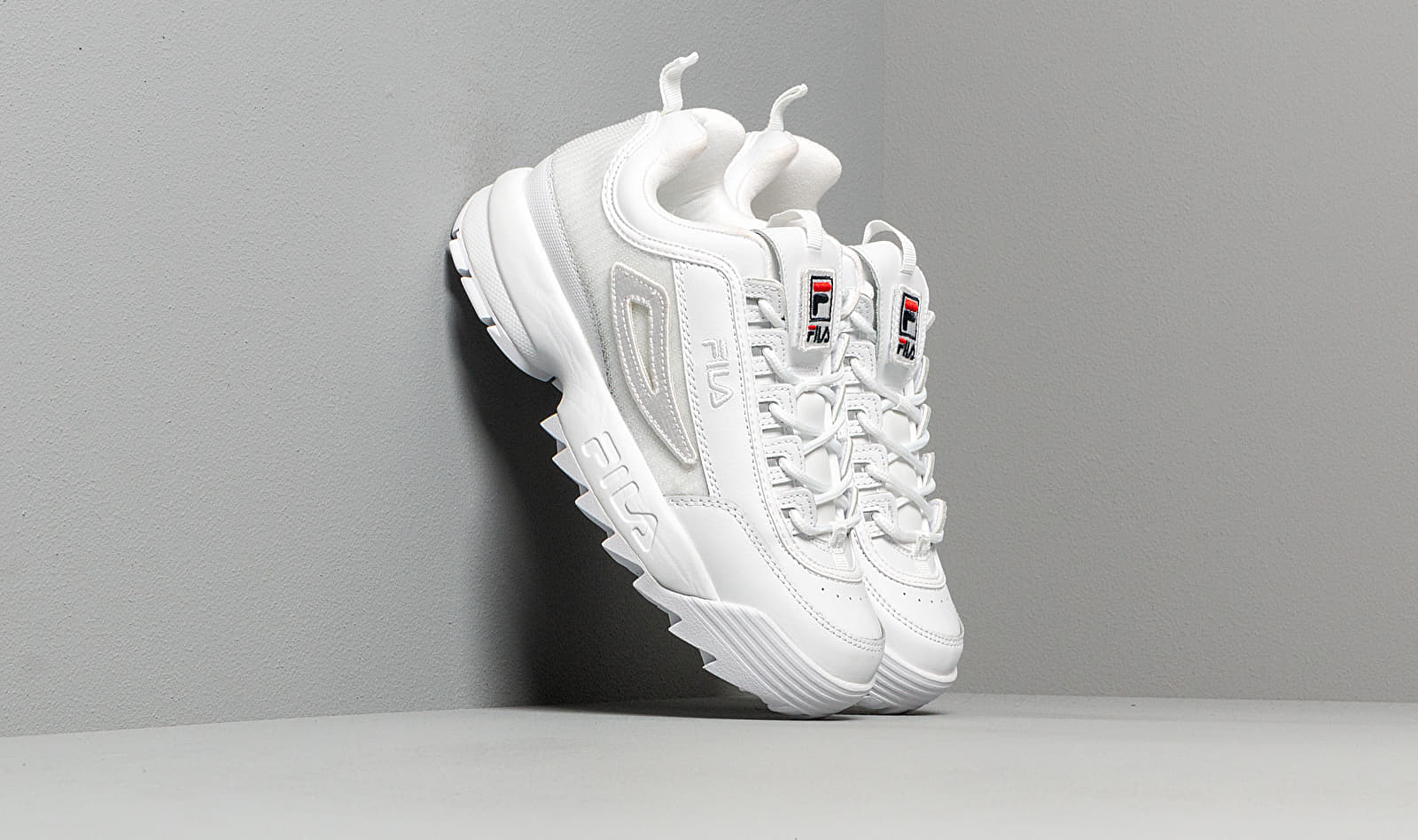 FILA Disruptor II Patches Wmn White