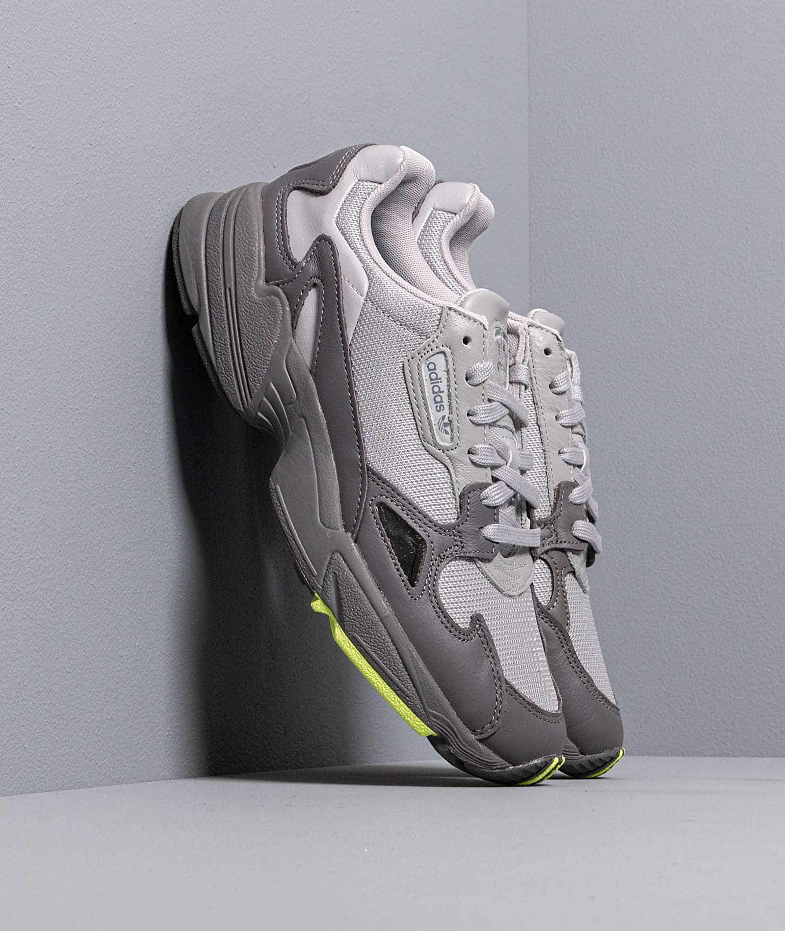 adidas Falcon W Grey Four/ Grey Two/ Hi-Res Yellow