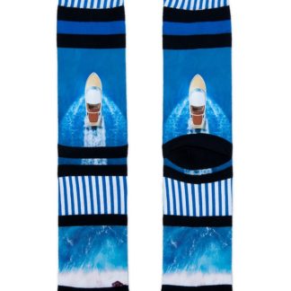 XPOOOS modré pánské ponožky Coastline