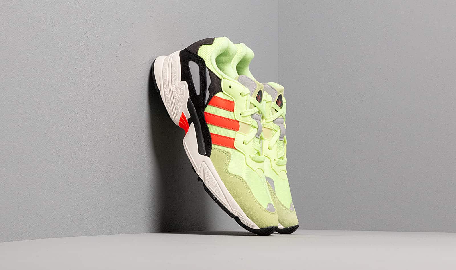 adidas Yung-96 Hi-Res Yellow/ Solar Red/ Off White