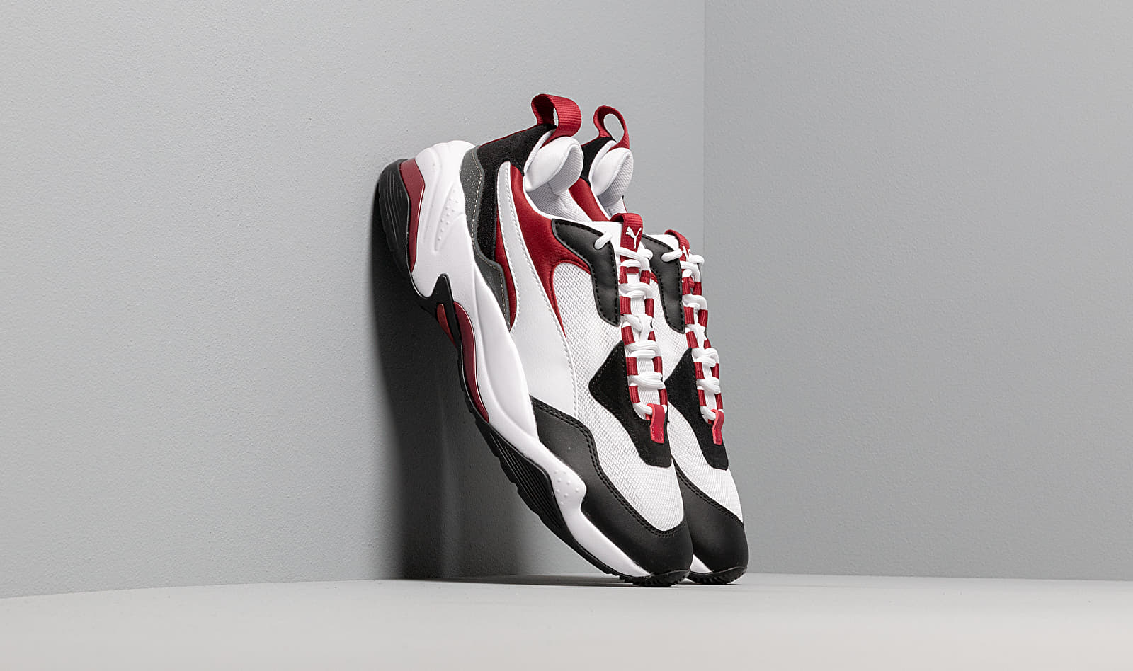 Puma Thunder Fashion 2.0 Puma White-Puma Black-Rhubarb