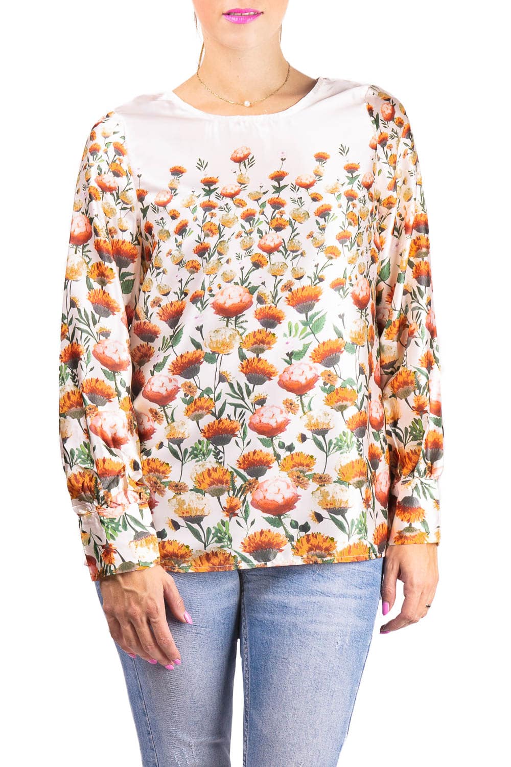 Anany smetanový top Málaga Blanco