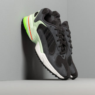adidas Yung-1 Trail Carbon/ Core Black/ Glow Green