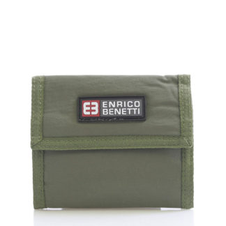 Olivová látková peněženka Enrico Benetti 14607 zelená