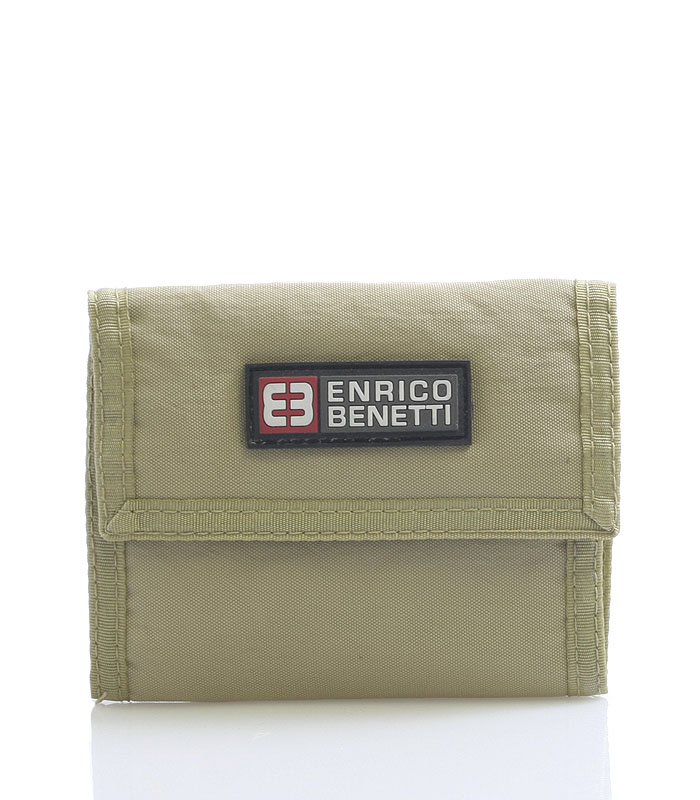 Písková látková peněženka Enrico Benetti 14607 hnědá