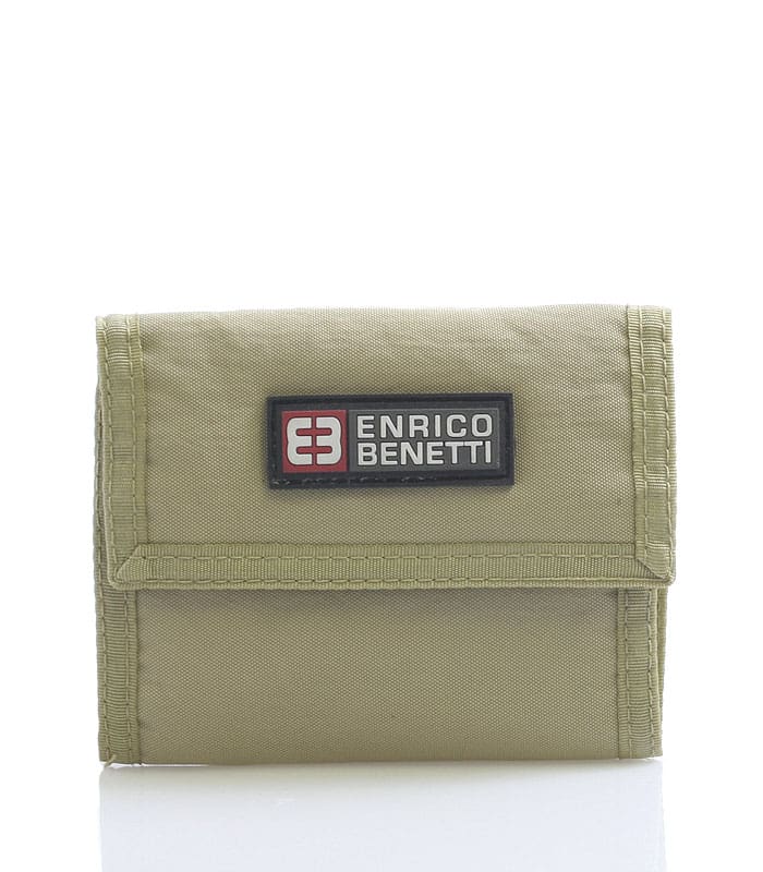 Písková látková peněženka Enrico Benetti 14607 hnědá