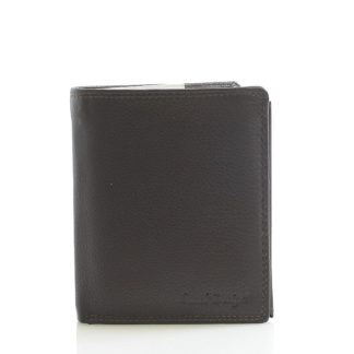 Hnědá kožená peněženka SendiDesign P16-6 hnědá