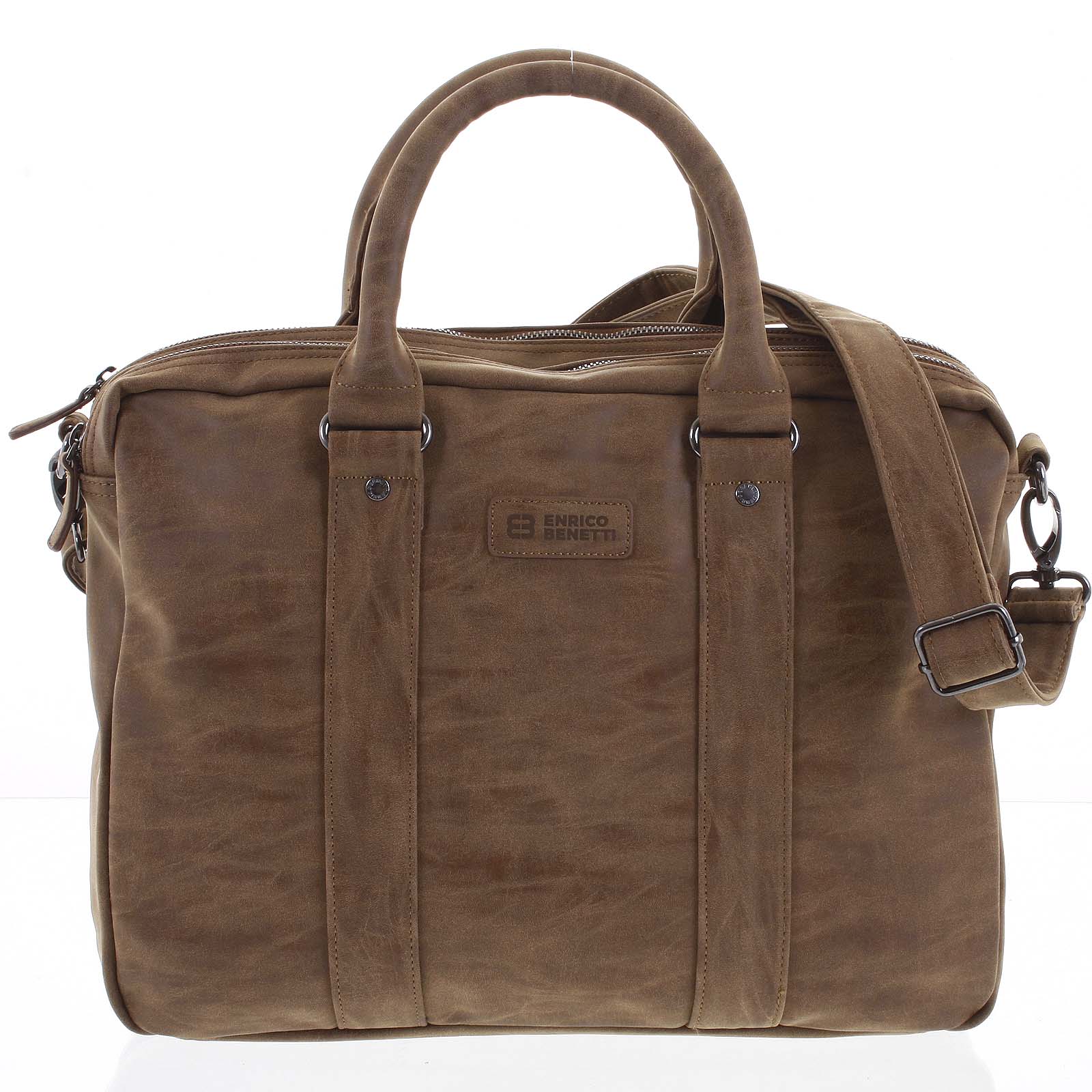 Pánská taška brašna přes rameno hnědá - Enrico Benetti 4539 New hnědá