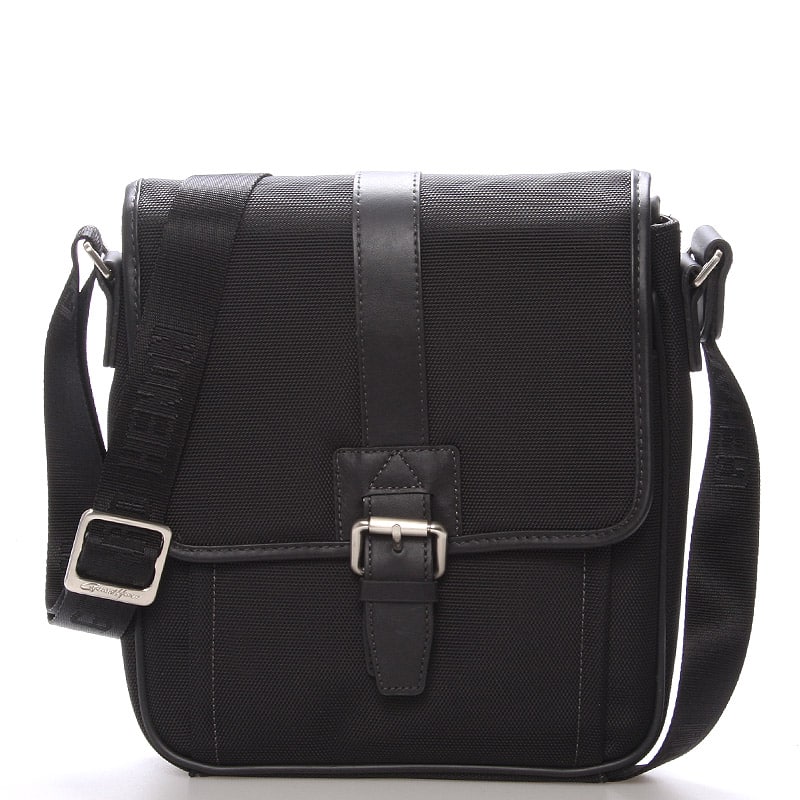 Pánská taška přes rameno na doklady černá - Gerard Henon Florus černá