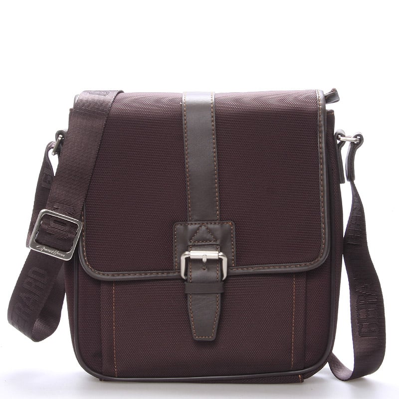 Pánská taška přes rameno na doklady hnědá - Gerard Henon Florus hnědá