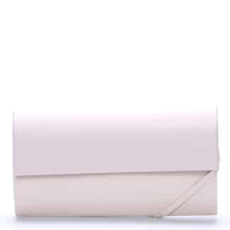 Velké dámské psaníčko pudrové lesklé - Delami Dallas růžová