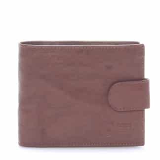 Praktická kožená hnědá peněženka - Sendi Design 47 hnědá