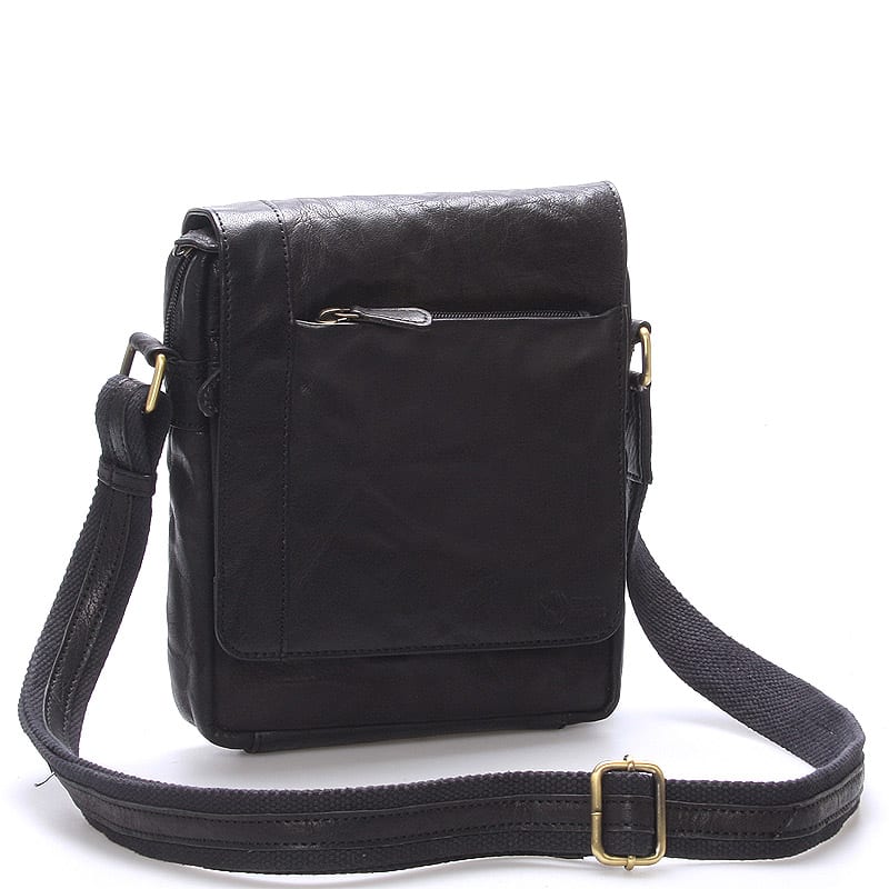 Originální černá kožená brašna - Sendi Design Roob černá