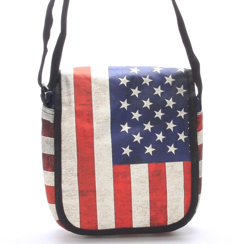 Látková crossbody taška barevná - New Rebels Rebecy barevná