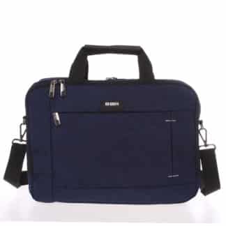 Kvalitní modrá kabela do ruky na doklady a notebook - Enrico Benetti Abellone modrá