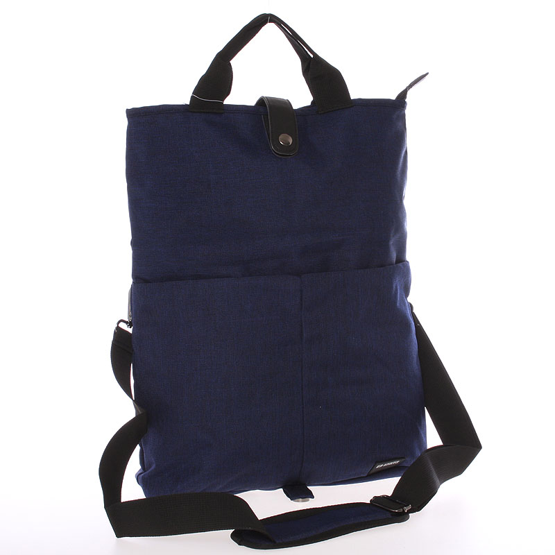 Unikátní modrá nylonová taška - Enrico Benetti Abydos modrá