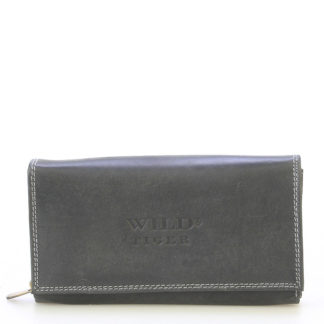 Dámská kožená peněženka černá - WILD Haemon černá