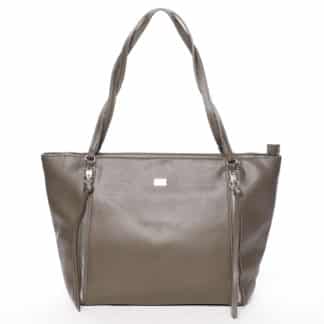 Elegantní khaki kabelka přes rameno - David Jones Paola Khaki