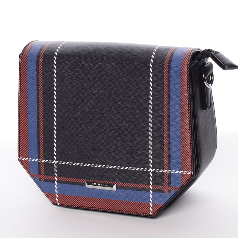 Trendy černá crossbody kabelka - Silvia Rosa Medea černá