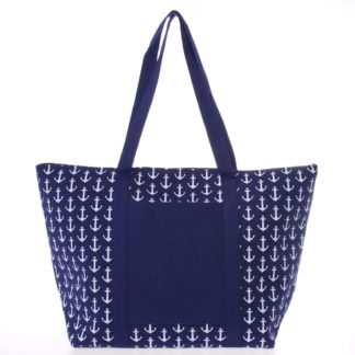 Luxusní modrá plážová taška - Delami Spirance modrá