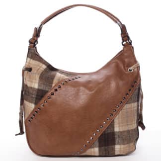 Moderní dámská kabelka hnědá - MARIA C Sarai hnědá