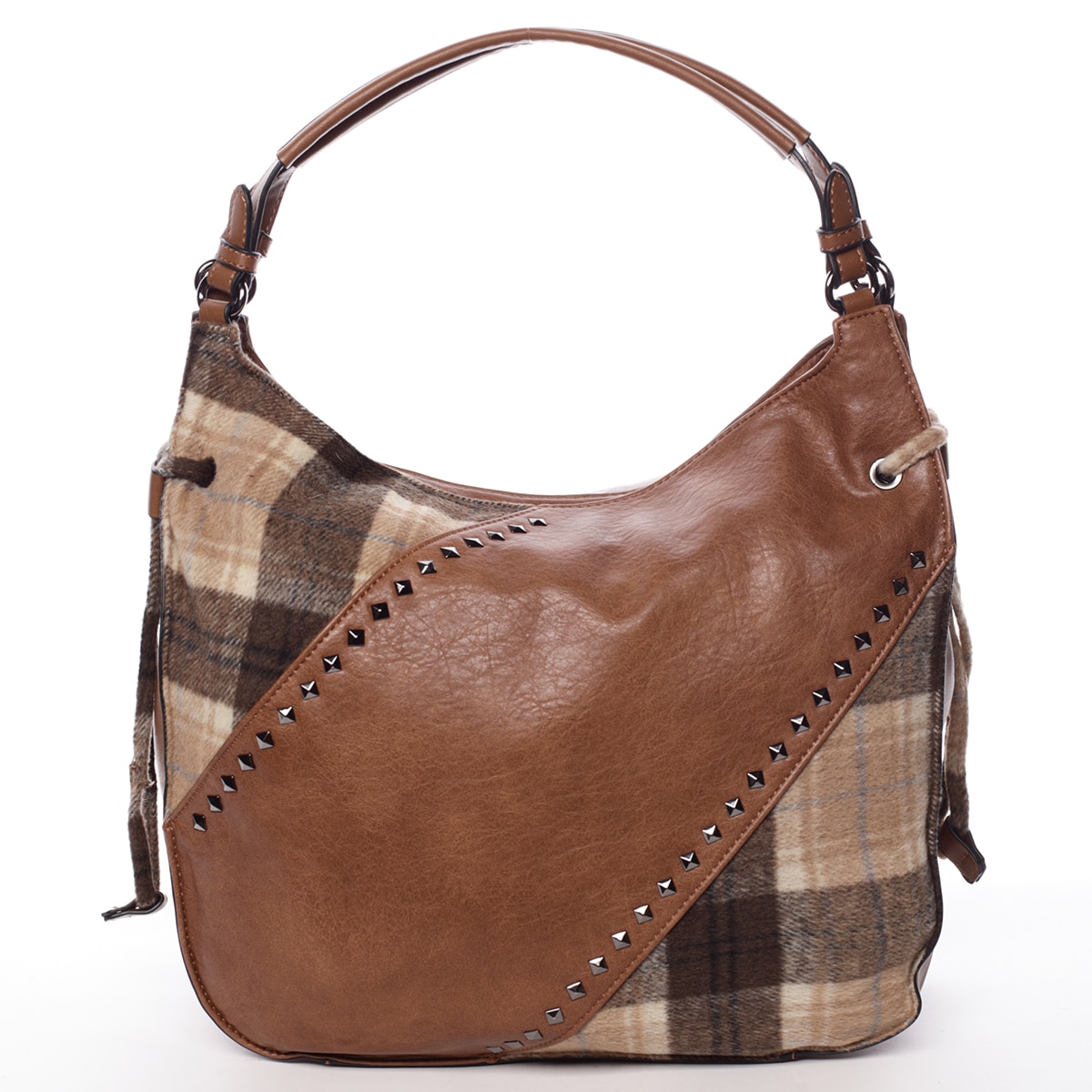 Moderní dámská kabelka hnědá - MARIA C Sarai hnědá