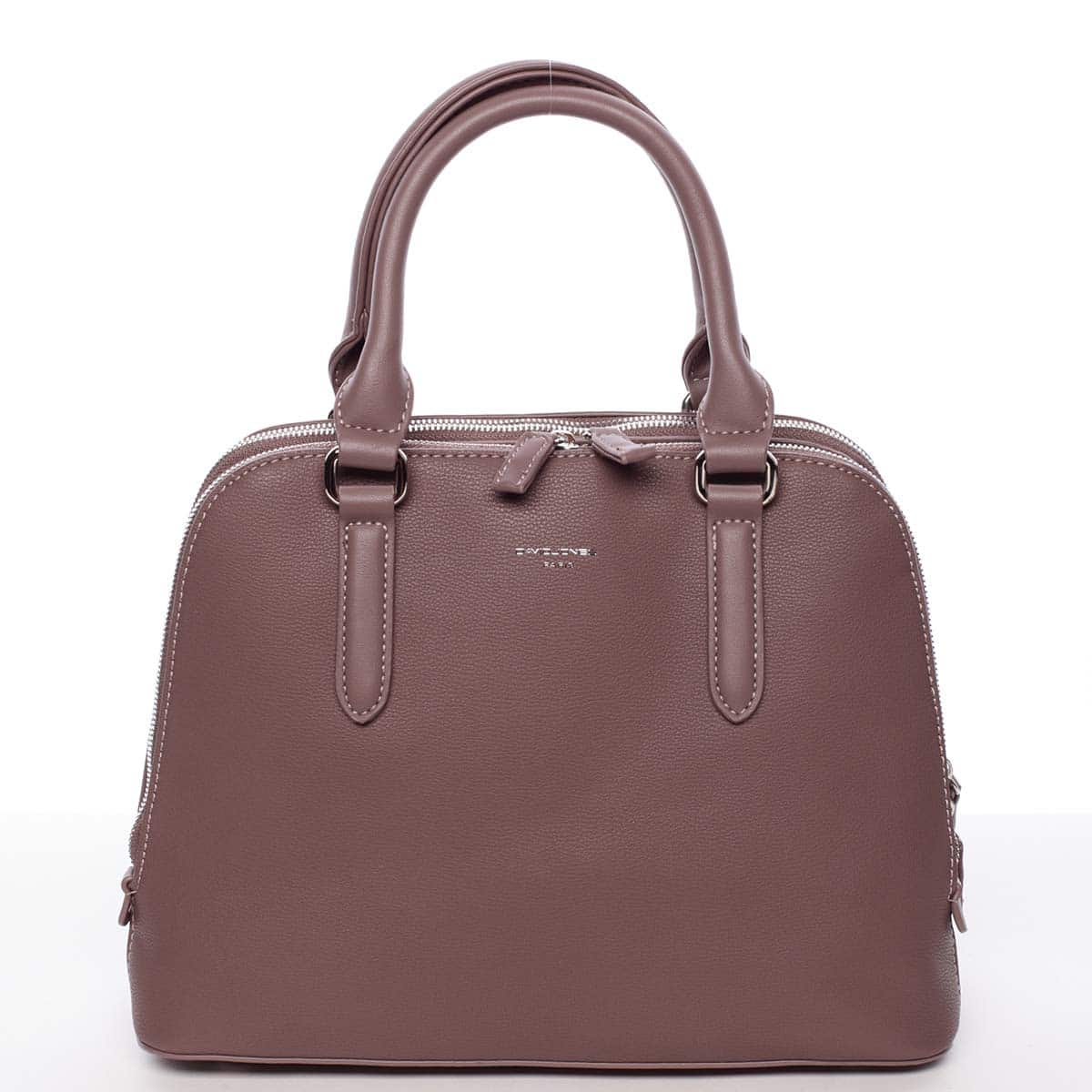 Moderní menší tmavě růžová kabelka do ruky - David Jones Selah růžová