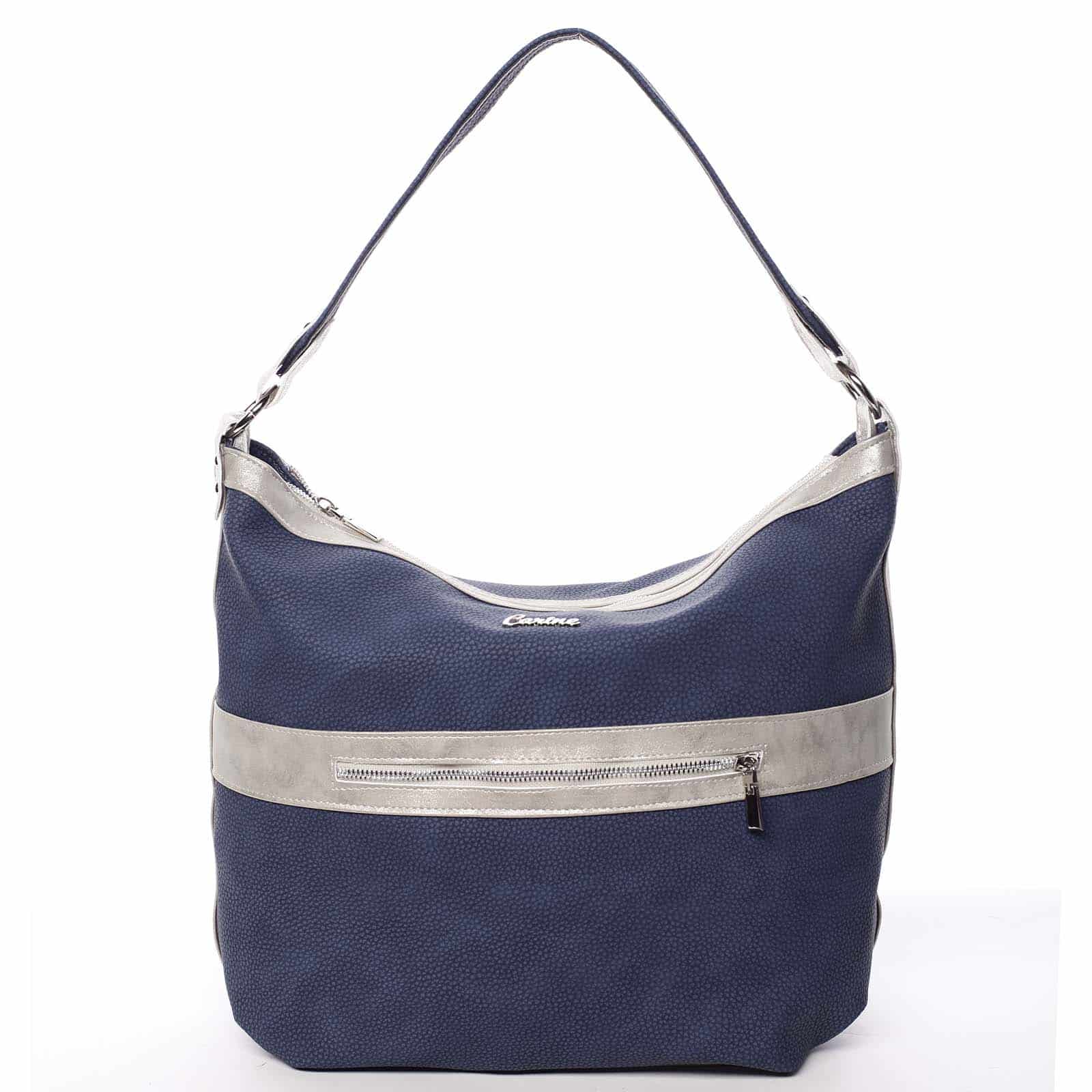 Trendy dámská kabelka tmavě modrá - Carine Taryn modrá