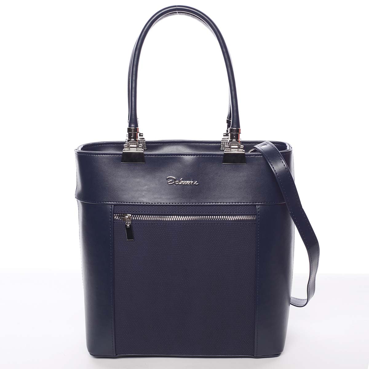 Elegantní dámská kabelka modrá - Delami Kassandra modrá