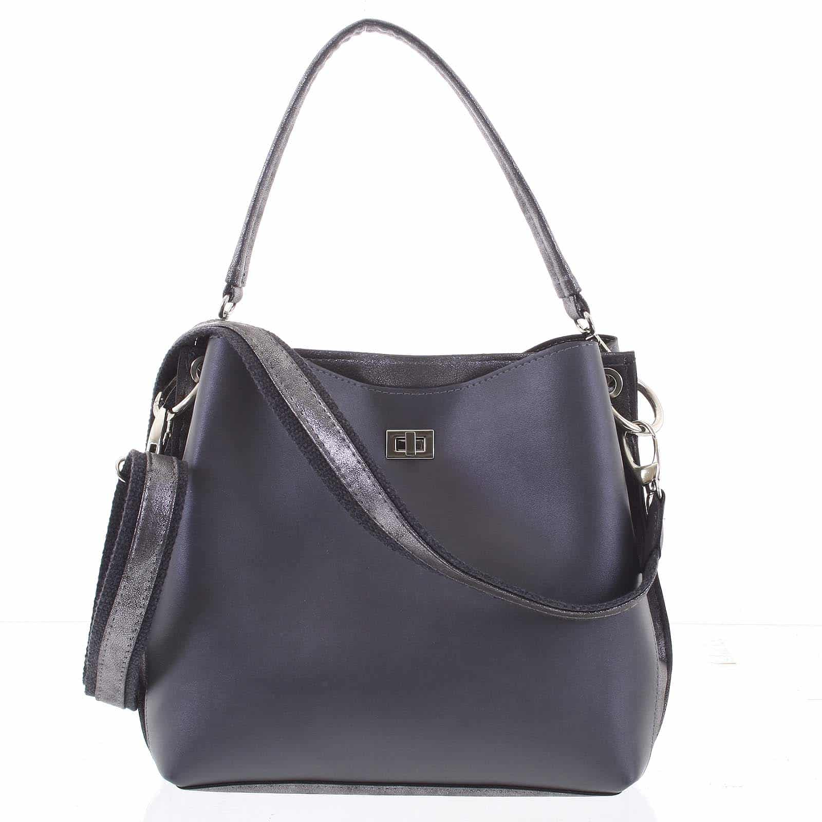 Moderní dámská kabelka šedá - Delami Trecia šedá